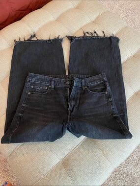 American Eagle Outfitters Black Straight Jeans - STRGD Label